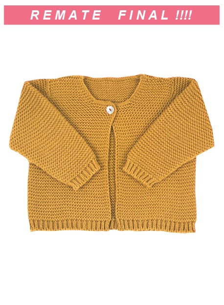 Chaqueta bebé punto