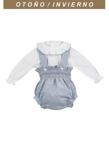 Conjunto bebé smock dos piezas