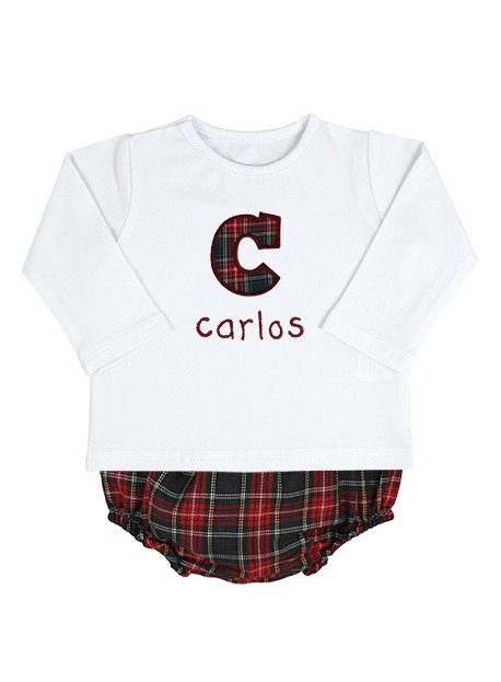 Conjunto bebe personalizado