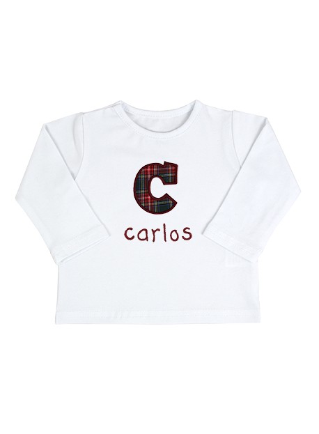 Camiseta bebé personalizada