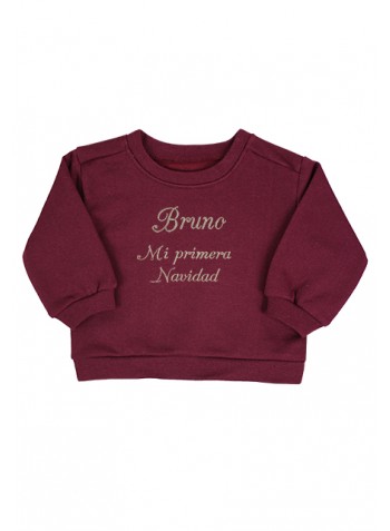 Sudadera bebé personalizada