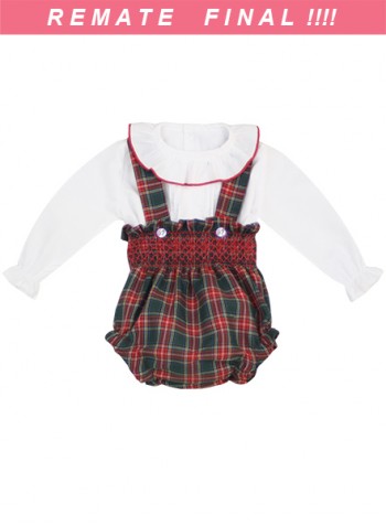 Conjunto bebé smock dos piezas