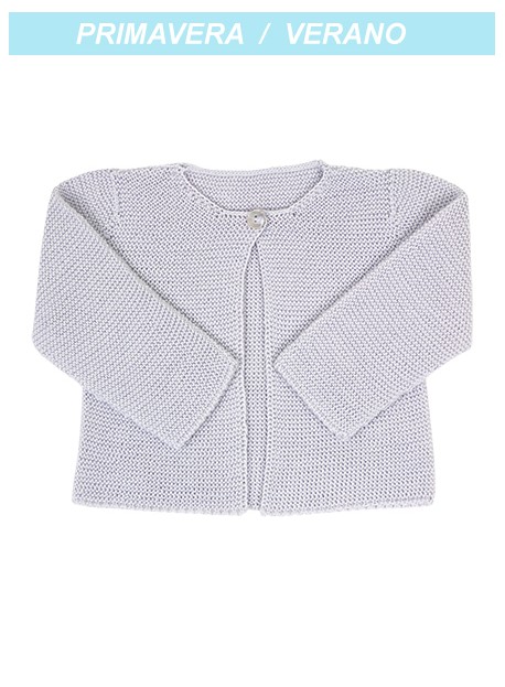 Chaqueta bebé punto