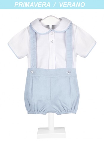 Conjunto pinocho bebé lino