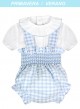 Conjunto bebé smock dos piezas
