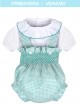 Conjunto bebé smock dos piezas