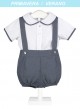 Conjunto pinocho bebé lino