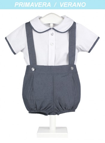 Conjunto pinocho bebé lino