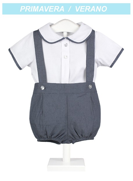 Conjunto pinocho bebé lino